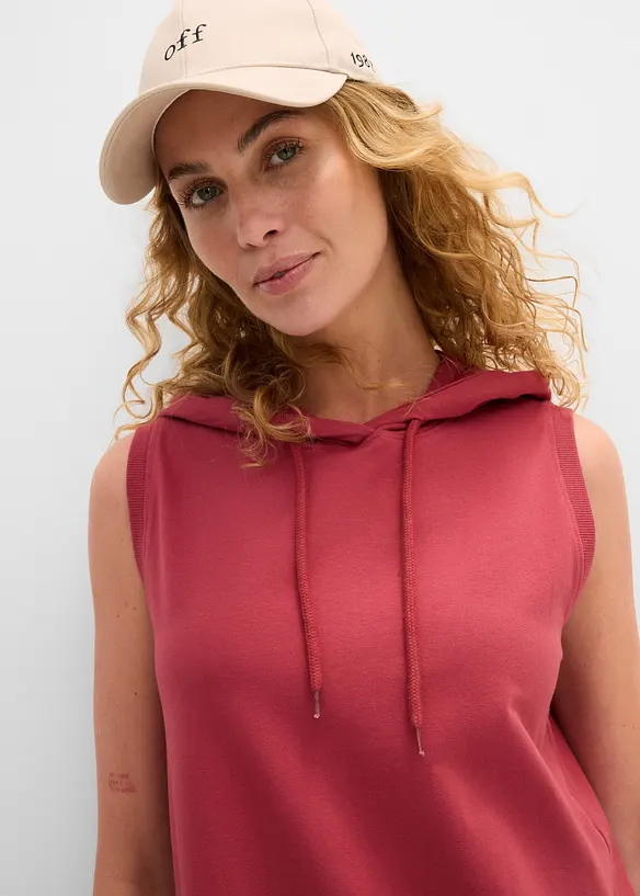 Shirtkleid aus elastischem Baumwoll-Mix, bonprix
