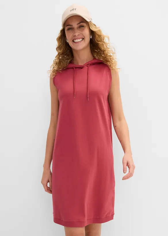 Shirtkleid aus elastischem Baumwoll-Mix, bonprix