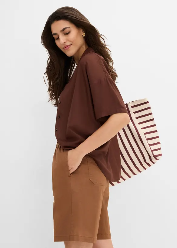Short taille extensible en coton, bonprix