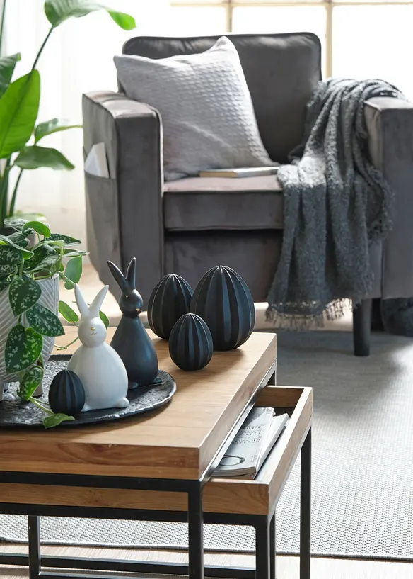 Objet d&eacute;co &oelig;ufs de P&acirc;ques (lot de 4), bonprix
