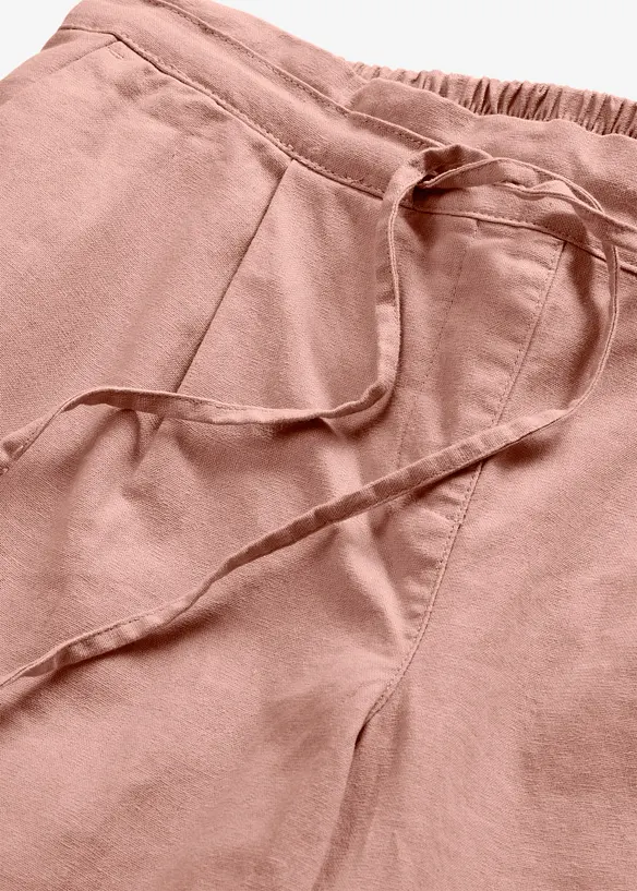 Leinenhose aus einem Leinen-Mix, bonprix