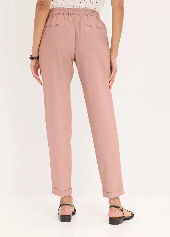 Leinenhose aus einem Leinen-Mix, bonprix