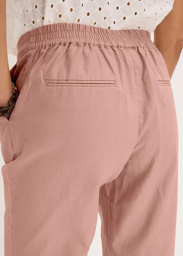 Leinenhose aus einem Leinen-Mix, bonprix
