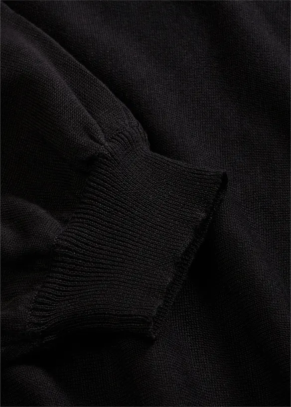 Pull en fine maille de coton m&eacute;lang&eacute;, bonprix