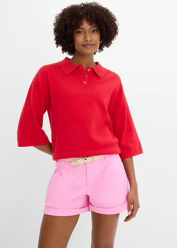 Short en coton extensible, bonprix