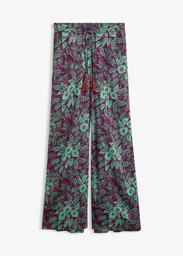 Palazzo-Hose aus flie&szlig;ender Viskose, bonprix