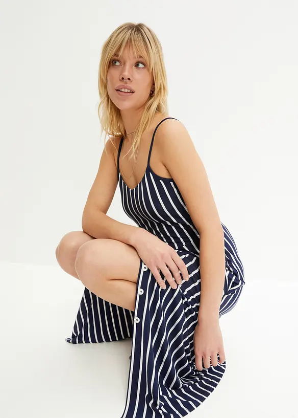Robe midi en viscose extensible, bonprix