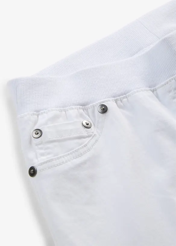 Tregging en twill de coton extensible, bonprix