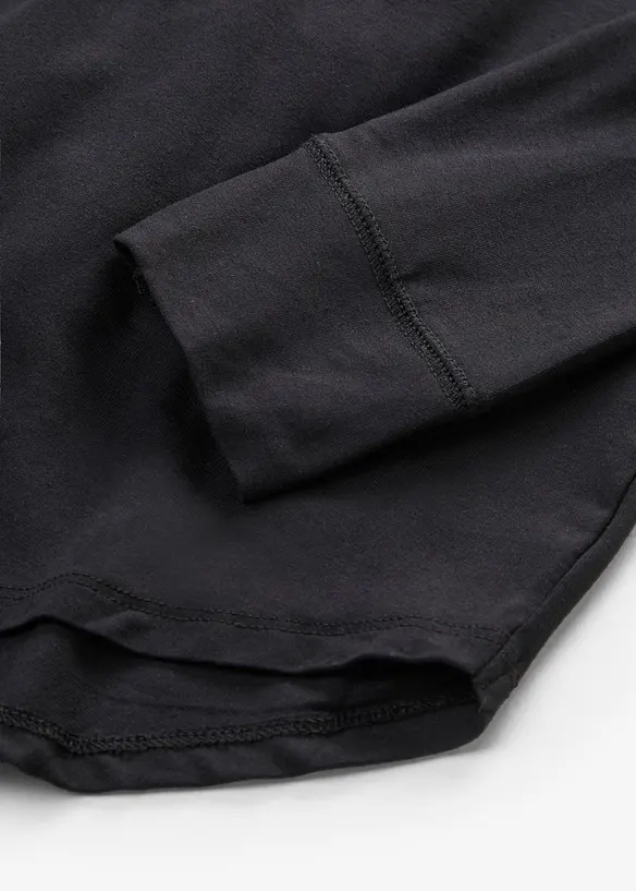 Viskose Longshirt, Langarm, bonprix
