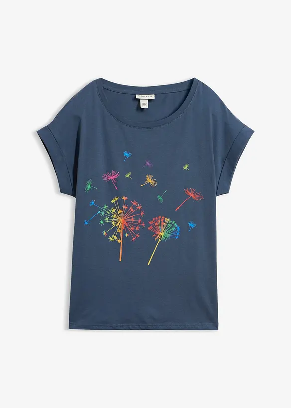 T-shirt &agrave; imprim&eacute; floral, bonprix