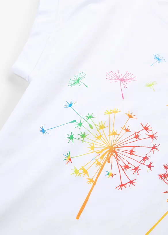 T-Shirt mit floralem Print, bonprix