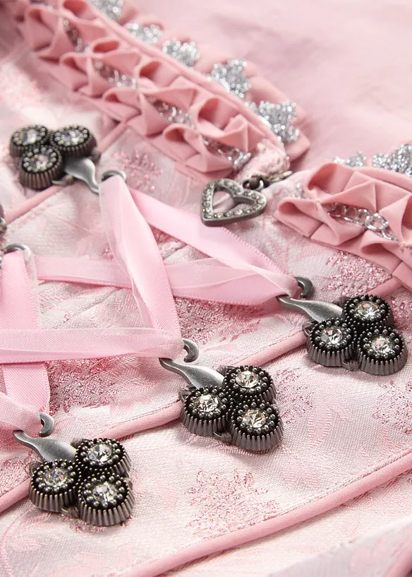 Dirndl mit Pailletten Sch&uuml;rze (2-tlg.Set), bonprix