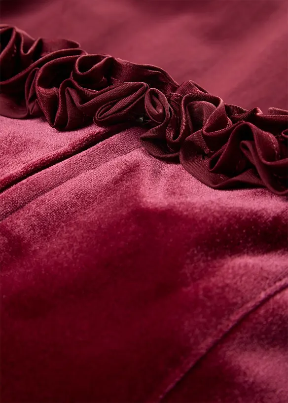 Dirndl mit Samt in Midil&auml;nge (2-tlg.Set), bonprix