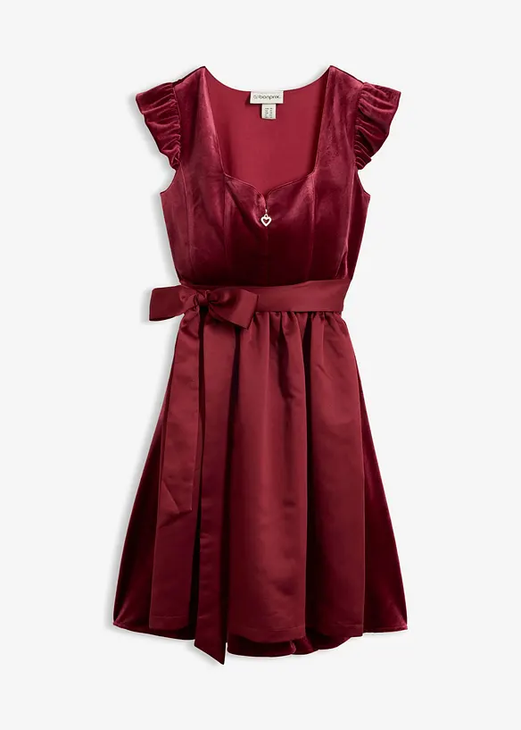 Dirndl avec tablier (ens. 2 pces), bonprix