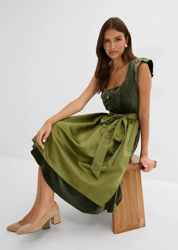 Dirndl und Sch&uuml;rze (2-tlg.Set), bonprix