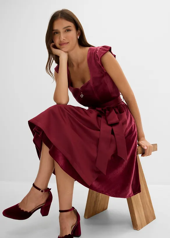 Dirndl avec tablier (ens. 2 pces), bonprix
