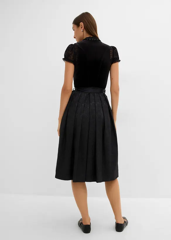 Dirndl mit Samtrock (2-tlg.Set), bonprix