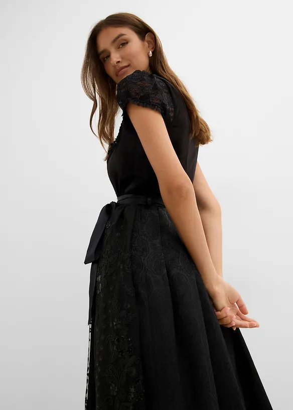 Dirndl mit Samtrock (2-tlg.Set), bonprix