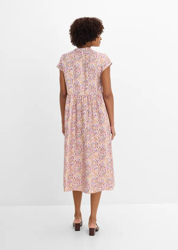 Midikleid aus Viskose-Mix, bonprix