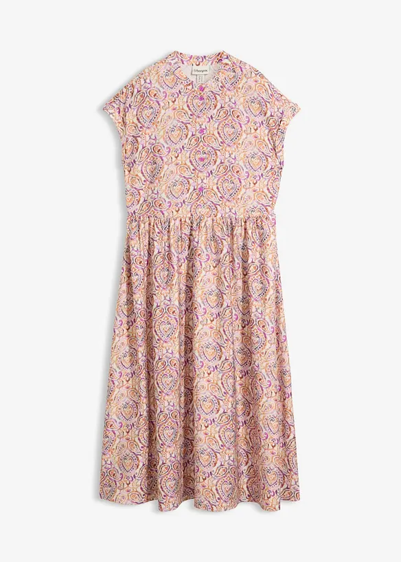 Midikleid aus Viskose-Mix, bonprix