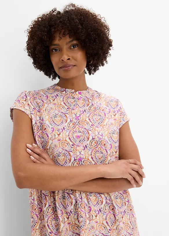 Midikleid aus Viskose-Mix, bonprix