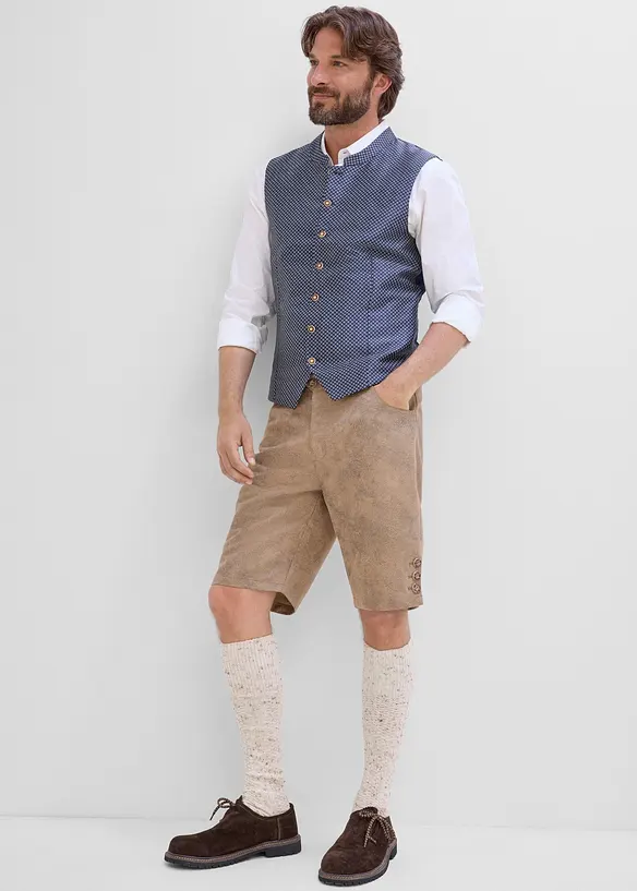 Trachtenhose aus Lederimitat, bonprix