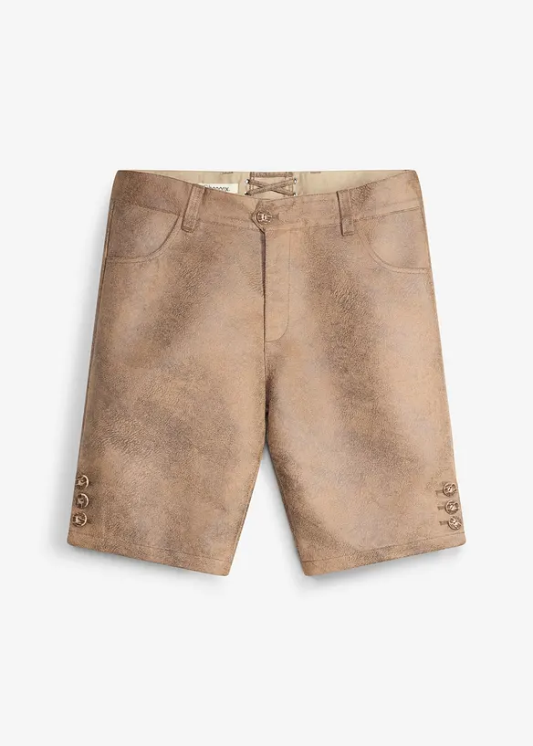 Trachtenhose aus Lederimitat, bonprix