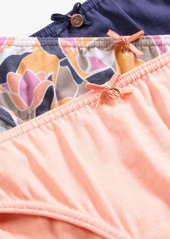 Slip mit Baumwolle (5er Pack), bonprix