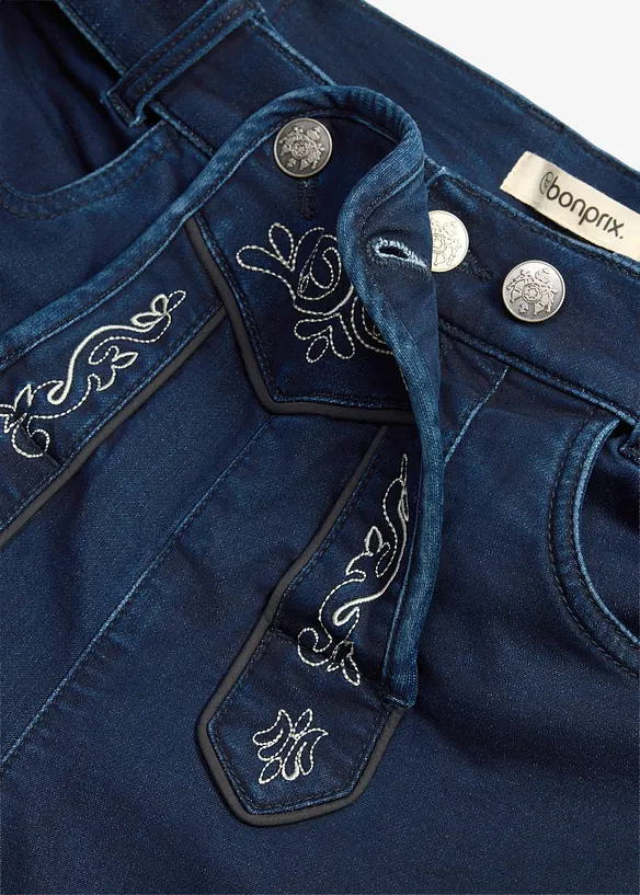 Trachtenhose aus Sweatdenim mit Komfortbund, bonprix
