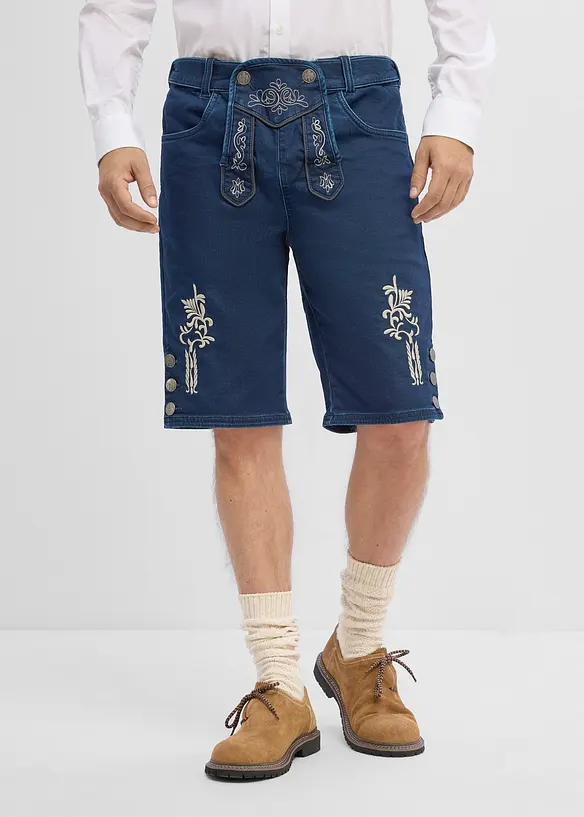 Trachtenhose aus Sweatdenim mit Komfortbund, bonprix