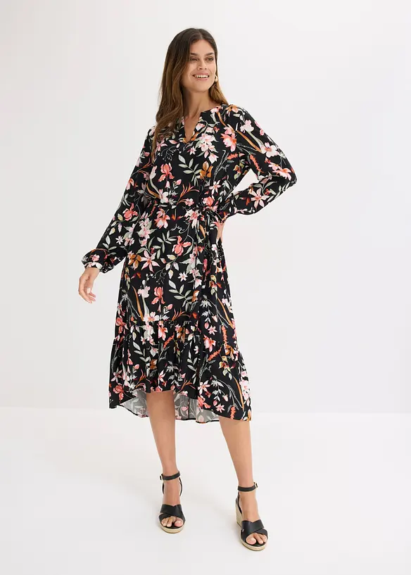 Midikleid aus Viskose, bonprix