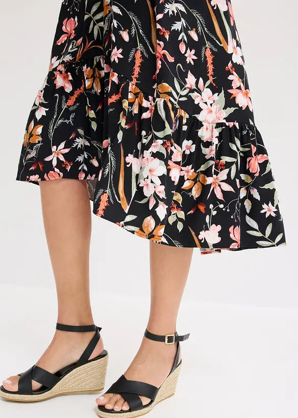 Midikleid aus Viskose, bonprix