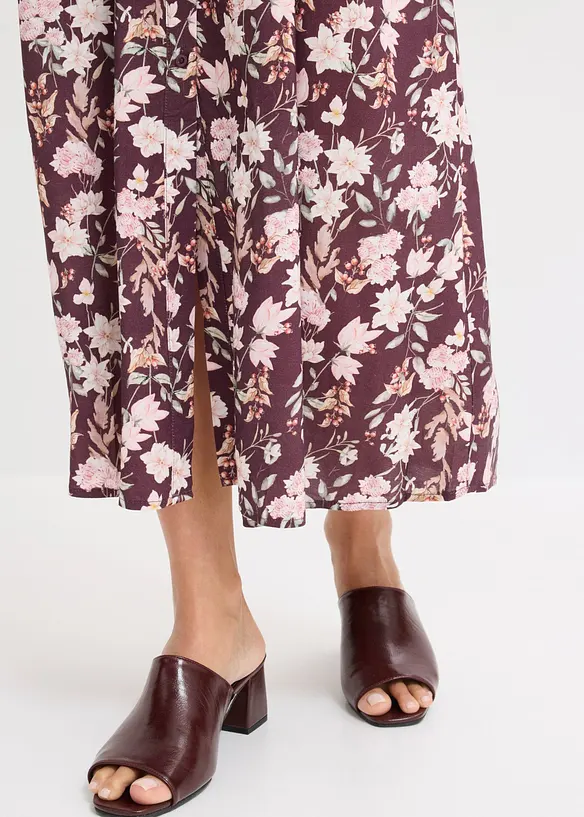 Maxikleid mit Bindeband, bonprix