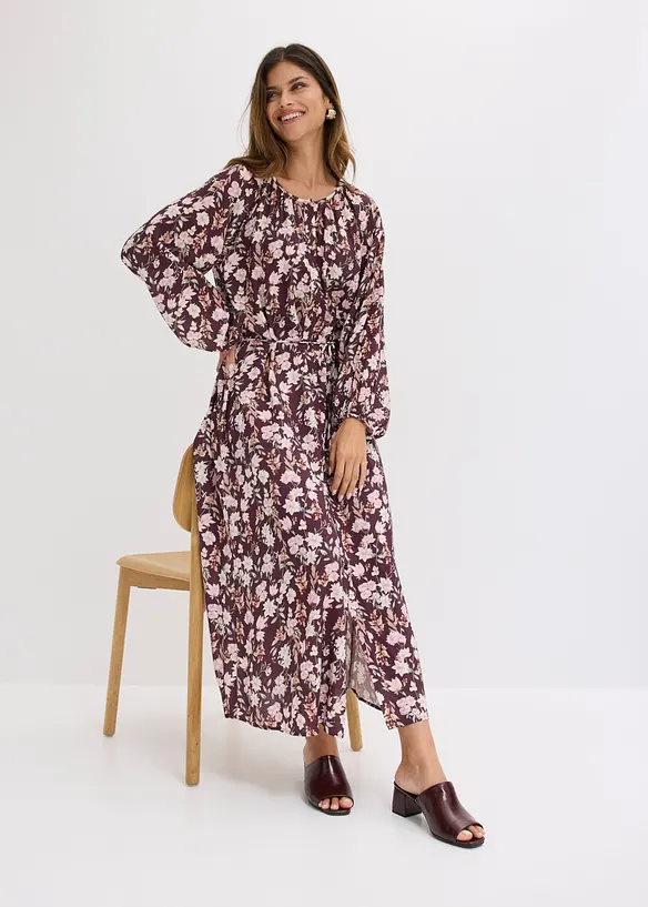 Maxikleid mit Bindeband, bonprix