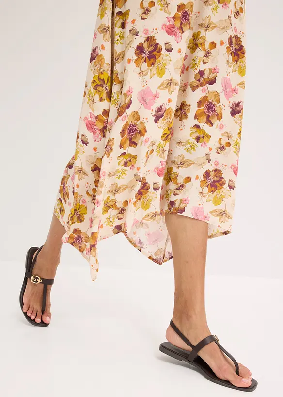 Robe &agrave; base asym&eacute;trique, bonprix