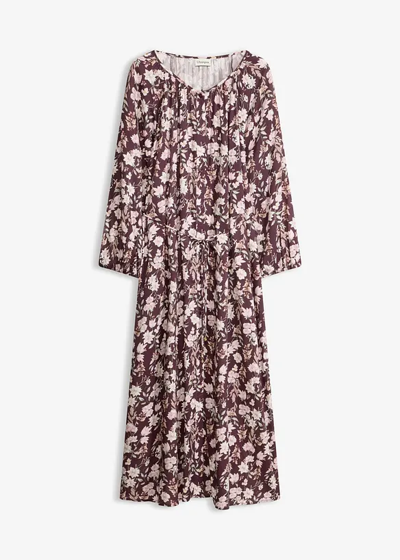 Maxikleid mit Bindeband, bonprix