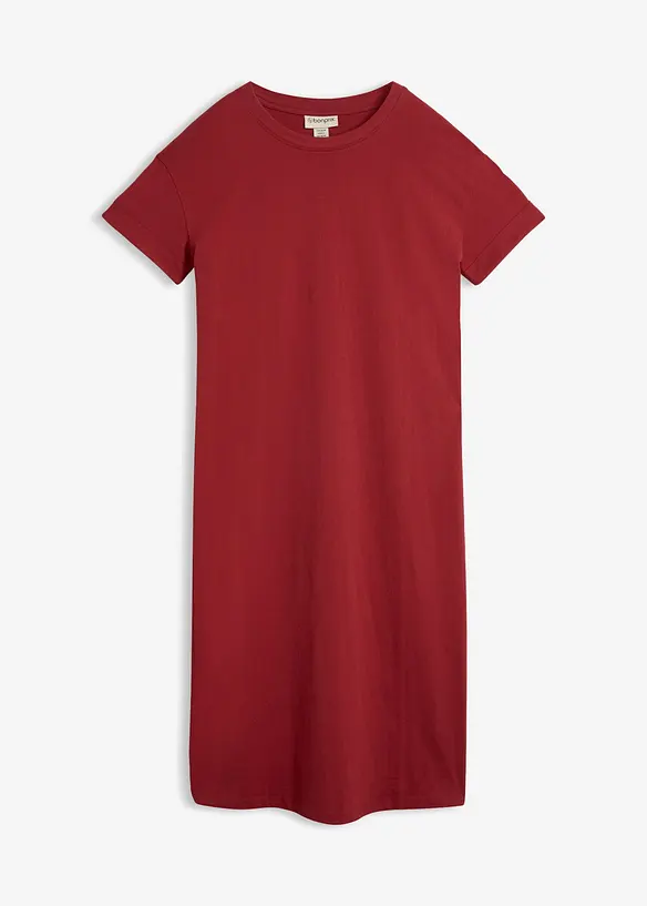 Shirtkleid aus reiner Bio-Baumwolle, bonprix