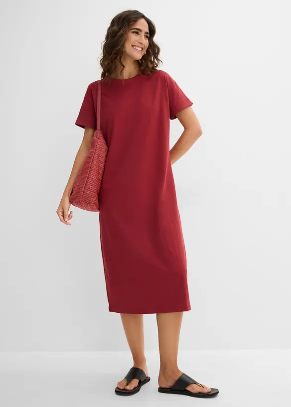 Shirtkleid aus reiner Bio-Baumwolle, bonprix
