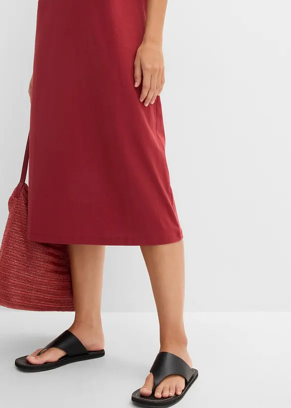 Shirtkleid aus reiner Bio-Baumwolle, bonprix