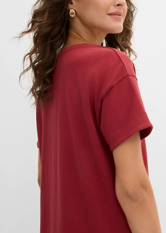 Shirtkleid aus reiner Bio-Baumwolle, bonprix