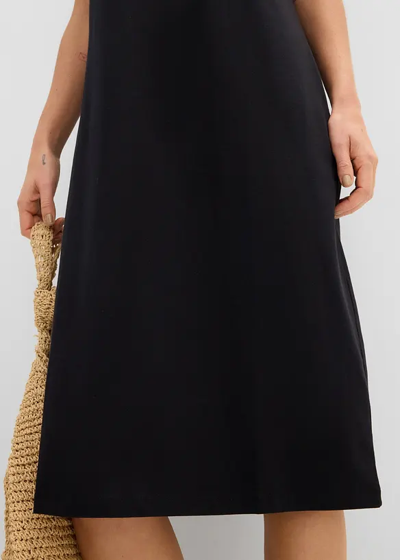Jerseykleid aus reiner Bio-Baumwolle, bonprix