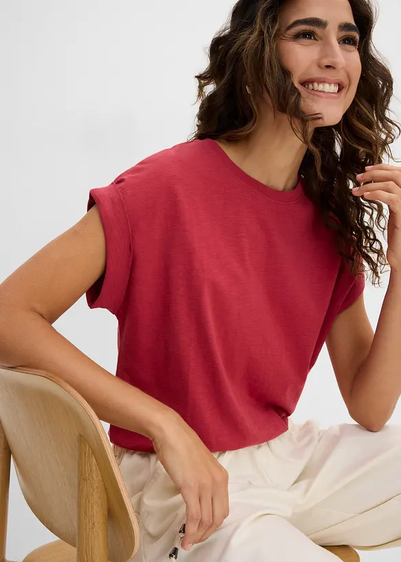 Longshirt aus reiner Bio-Baumwolle (2er Pack), bonprix