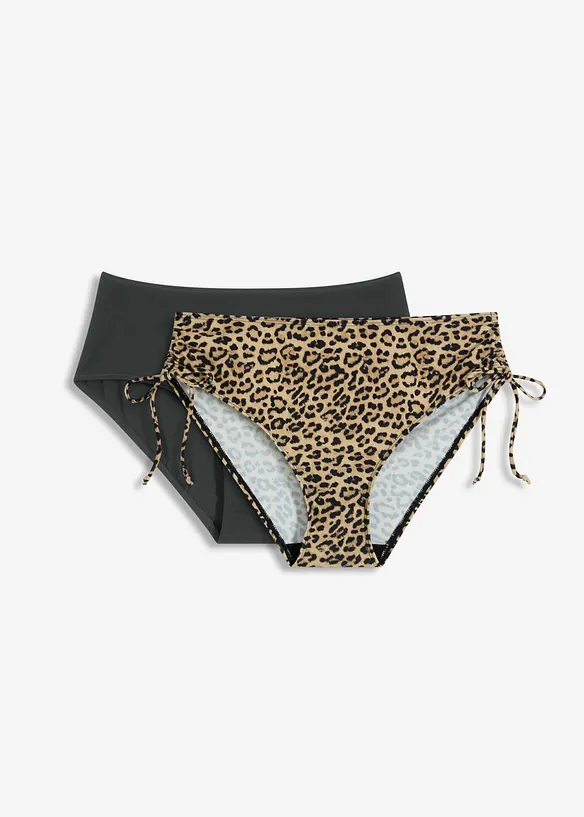 Lot de 2 bas de bikini, bonprix