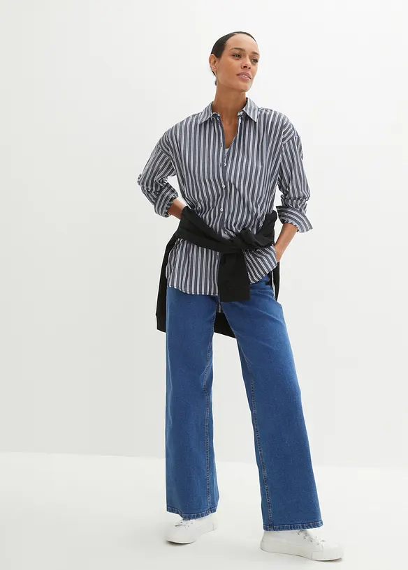 Chemise oversize 100% coton, bonprix
