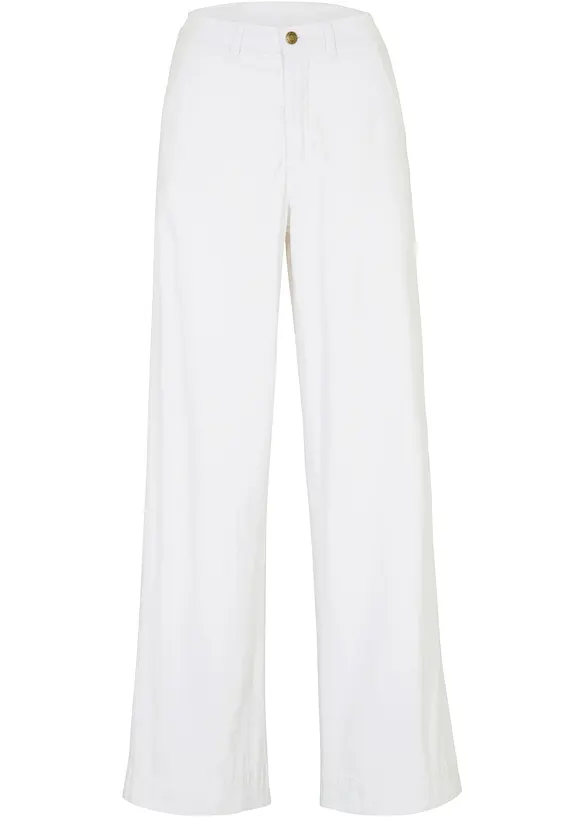 Jean large, extensible, taille haute, bonprix