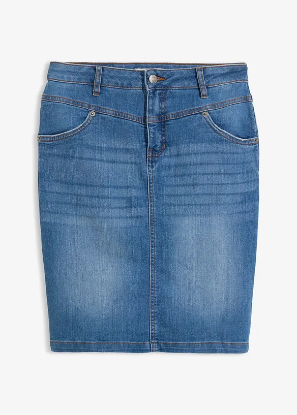 Stretch-Jeansrock, bonprix