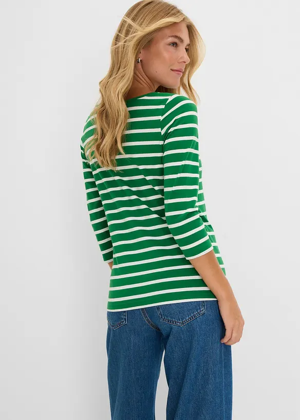 Langarmshirt mit reiner Bio-Baumwolle, bonprix