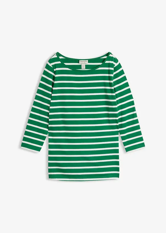 Langarmshirt mit reiner Bio-Baumwolle, bonprix