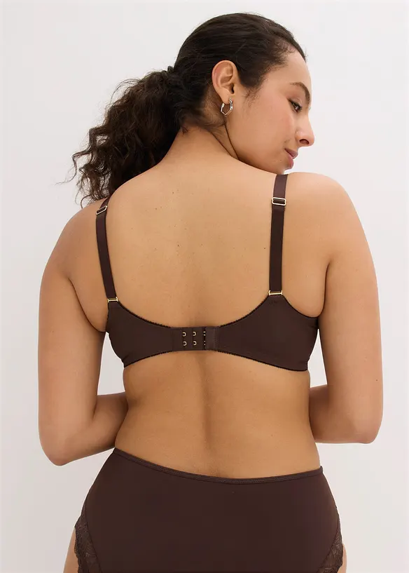 Soutien-gorge minimiseur avec dentelle d&eacute;licate, bonprix