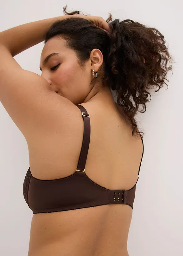 Soutien-gorge minimiseur avec dentelle d&eacute;licate, bonprix